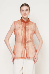 Amber Top in Terracotta
