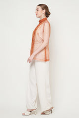 Amber Top in Terracotta