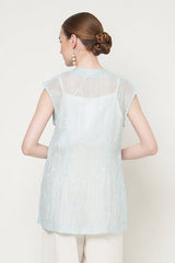 Odette Blouse Shanghai in Blue