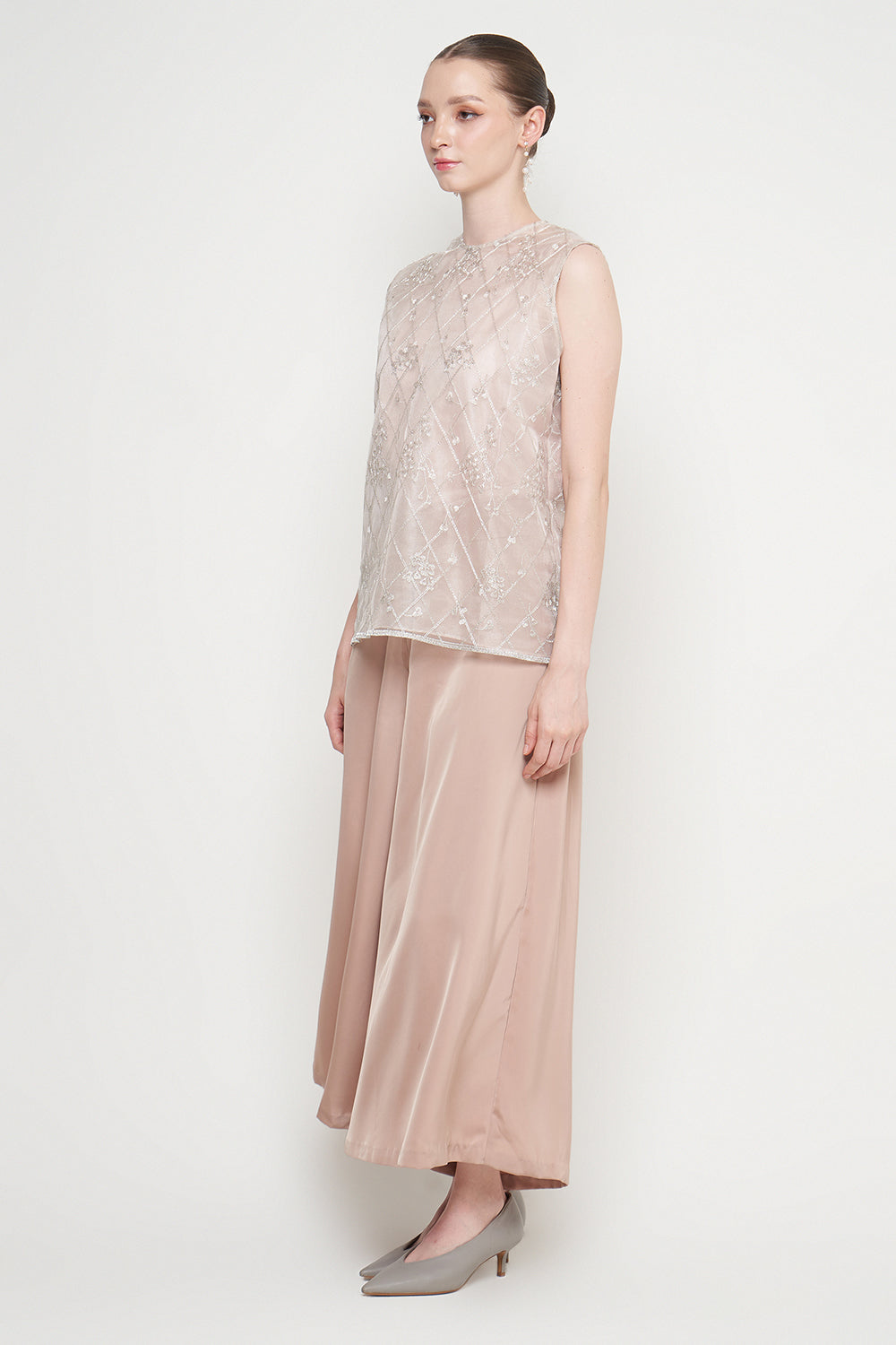 Asmira Top in Nude Cream