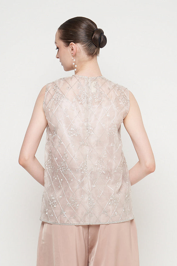 Asmira Top in Nude Cream