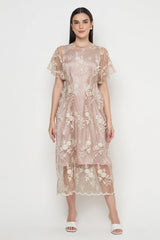 Gyna Dress in Nude