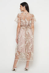 Gyna Dress in Nude