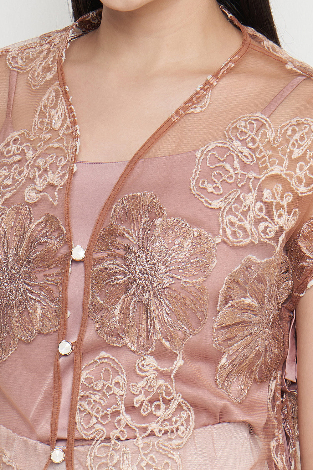 Kevia Top in Bronze