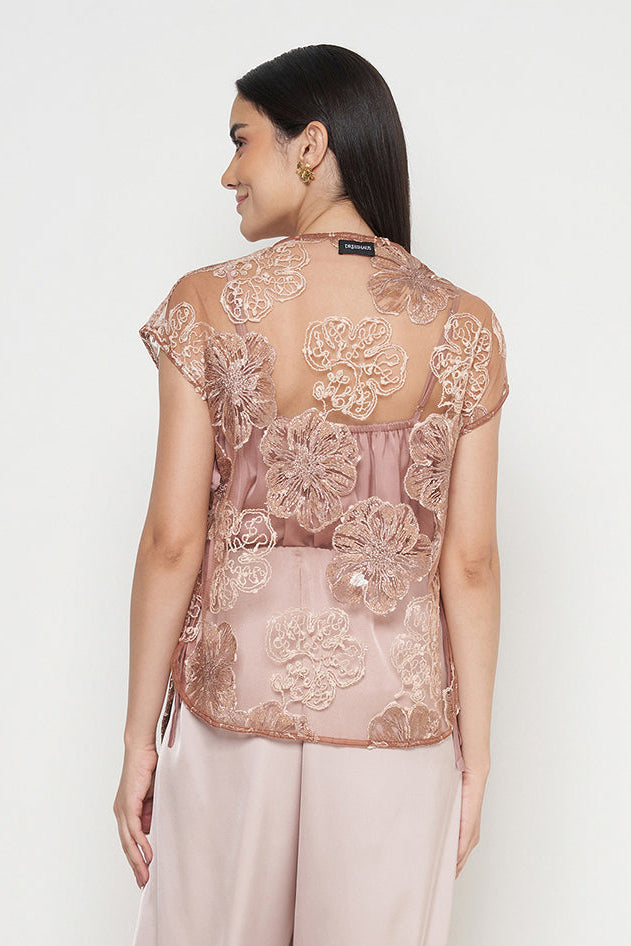Kevia Top in Bronze