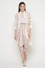 Lalika Outer Top in Ivory Pink