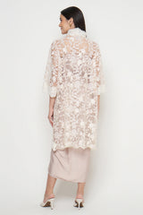 Lalika Outer Top in Ivory Pink
