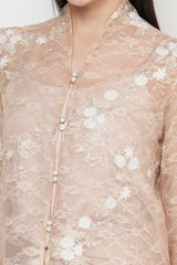 Rehana Kebaya Top in Gold