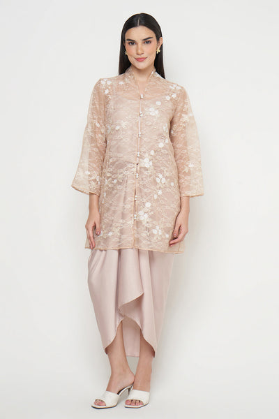 Rehana Kebaya Top in Gold