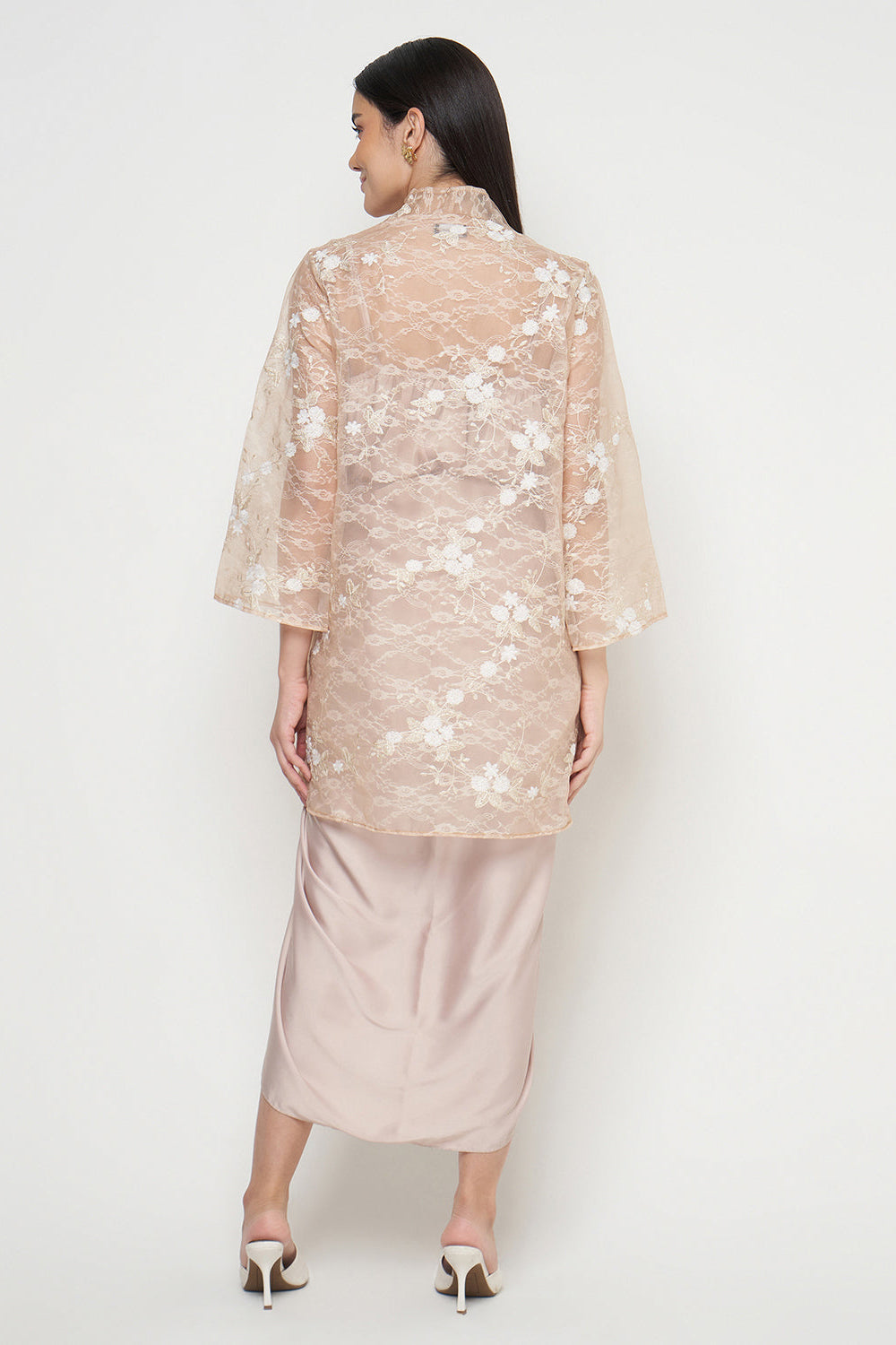 Rehana Kebaya Top in Gold
