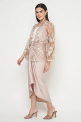 Aliva Outer Top in Nude