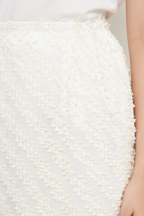 Lalitha Skirt in Ivory