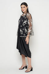 Aliva Outer Top in Black