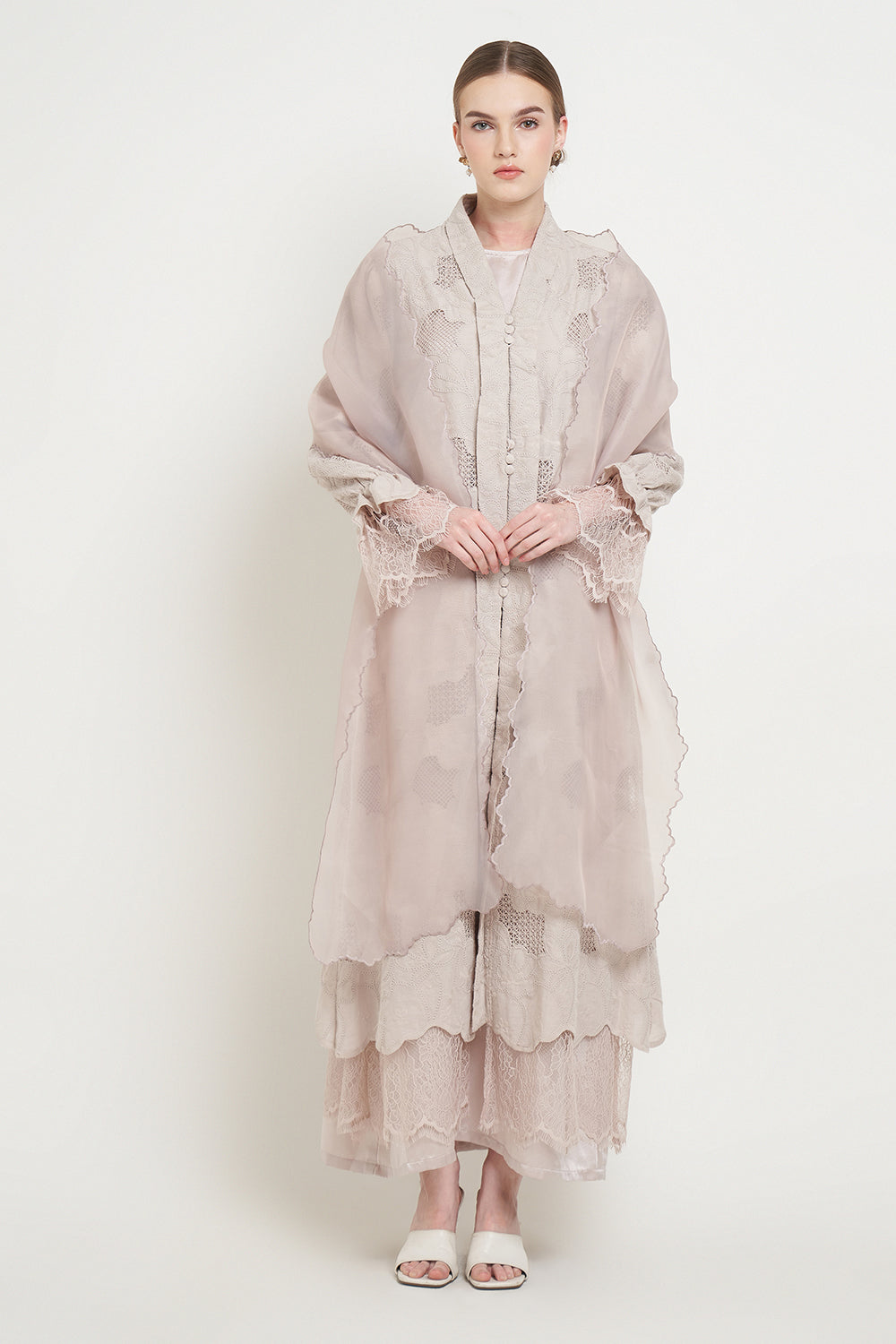 Malika Dress in Nude