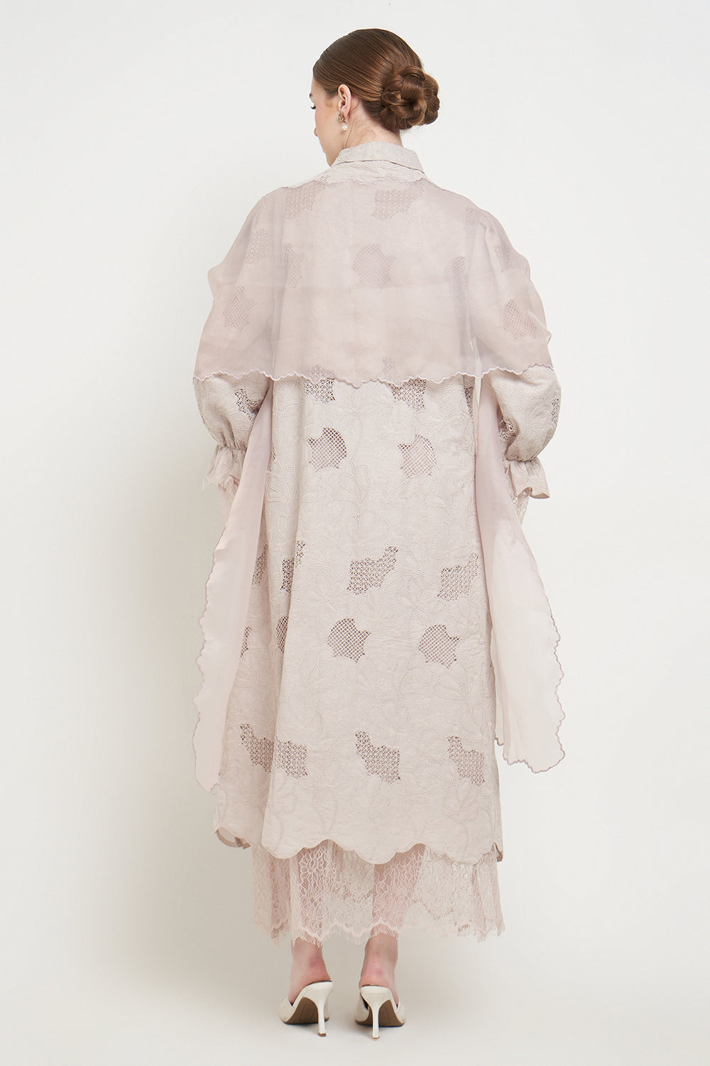 Malika Dress in Nude