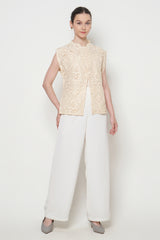 Novera Janggan Vest in Butter Yellow