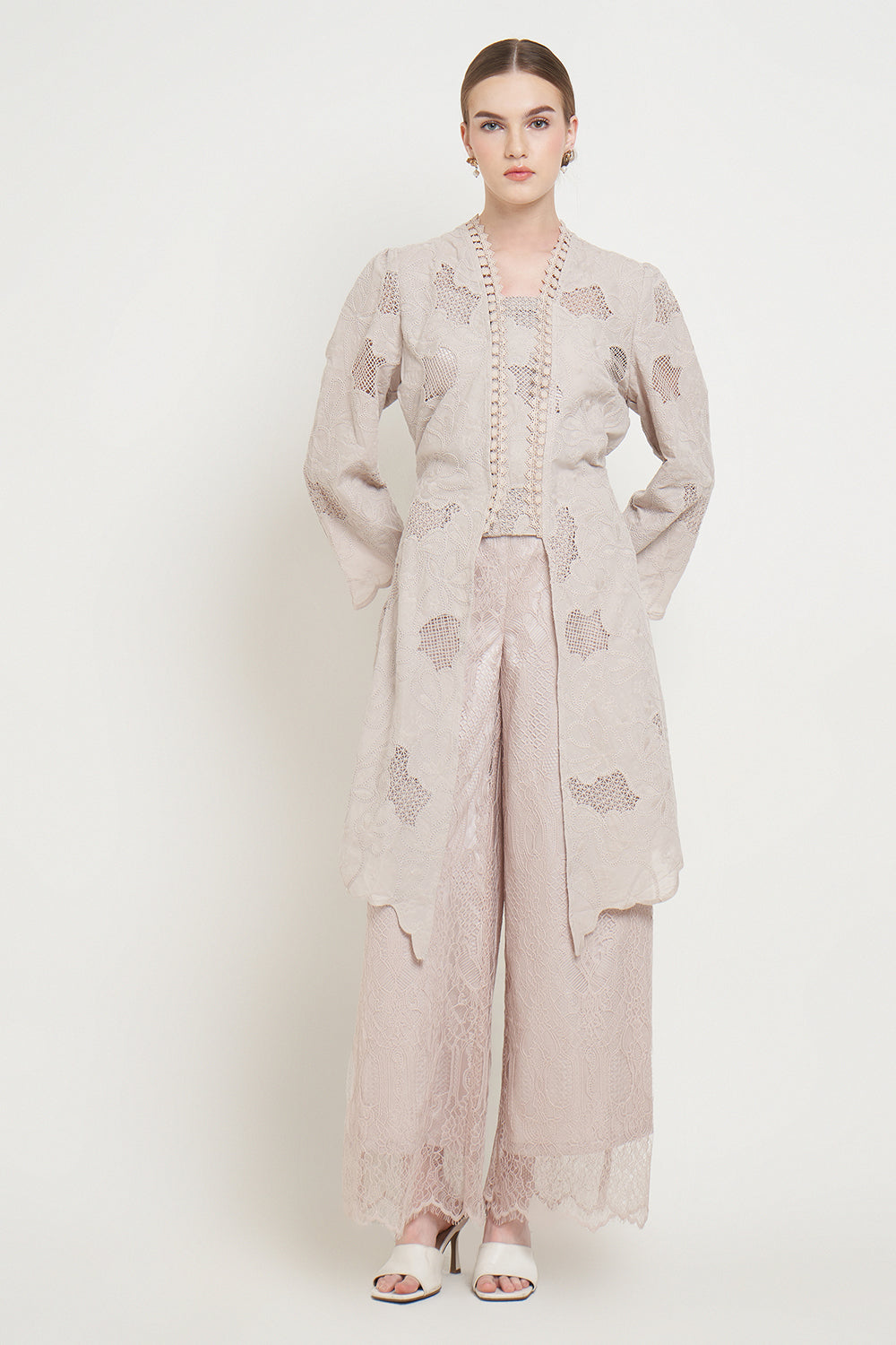 Dahlia Top in Nude