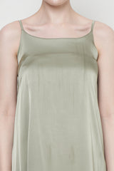 Fara Camisole Dress in Green