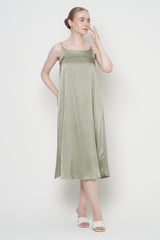 Fara Camisole Dress in Green