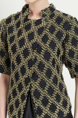 Lantari Kebaya Top in Emerald Green