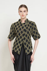 Lantari Kebaya Top in Emerald Green