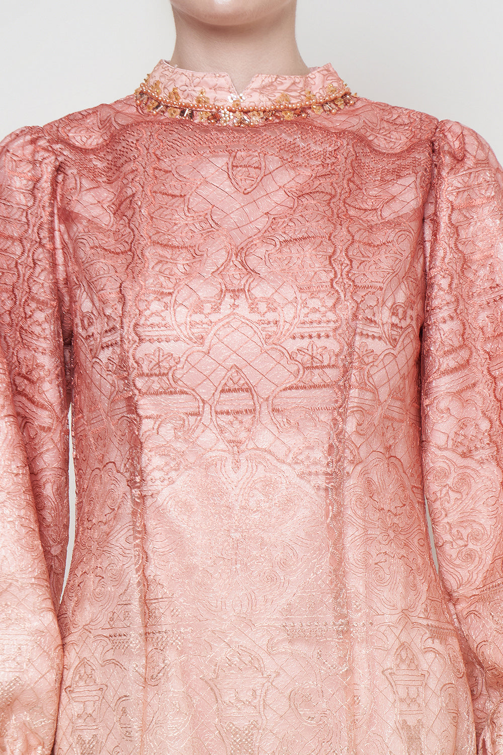 Raniyah Dress in Peach