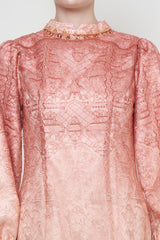 Raniyah Dress in Peach