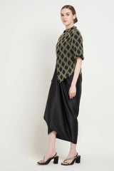 Lantari Kebaya Top in Emerald Green