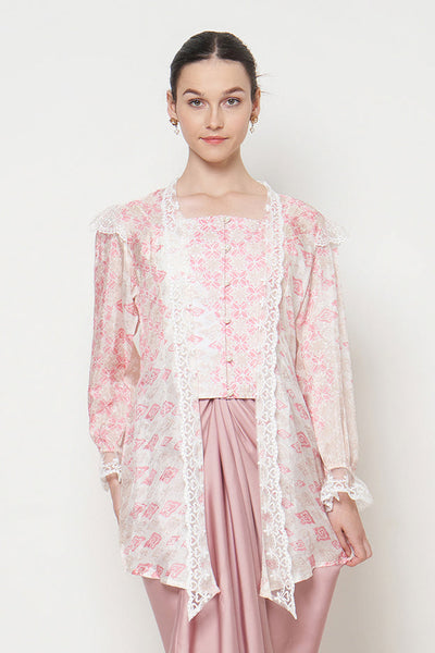 Hansara Top in Dusty Pink