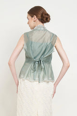Inka Vest Top in Pistachio