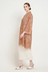 Dandelion Kebaya Top in Ginger