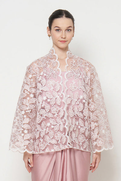 Zeela Outer Top in Baby Pink