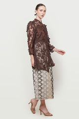 Aramina Top in Mahogany