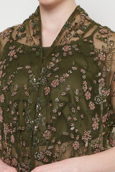 Risha Top in Olive
