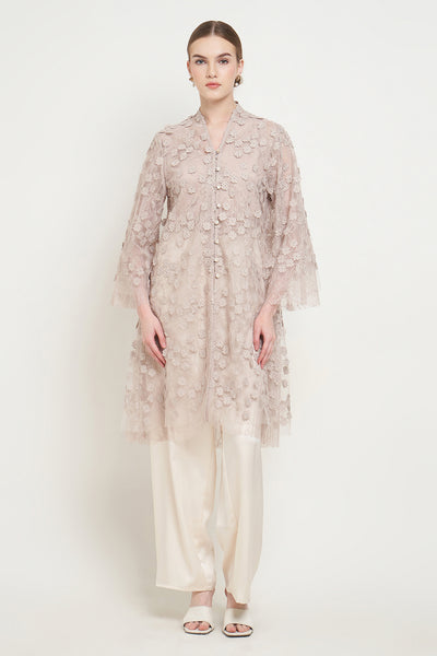 Dandelion Kebaya Top in Nude