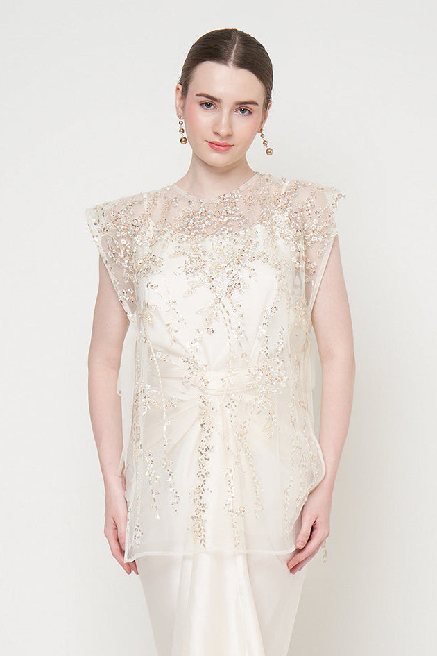 Insha Top in Broken White