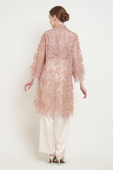 Dandelion Kebaya Top in Mocca