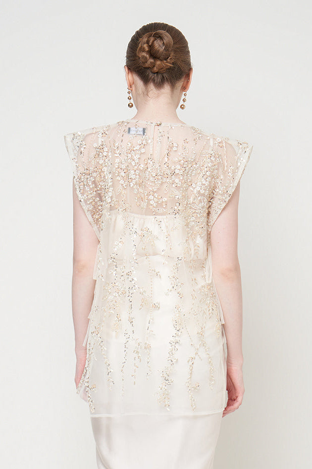 Insha Top in Broken White