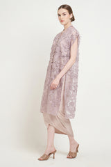 Yuna Long Outer Top in Lilac