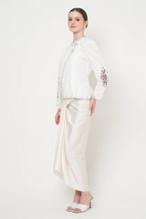 Jati Janggan Top in White