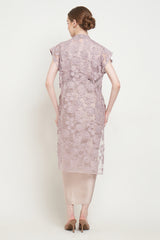 Yuna Long Outer Top in Lilac