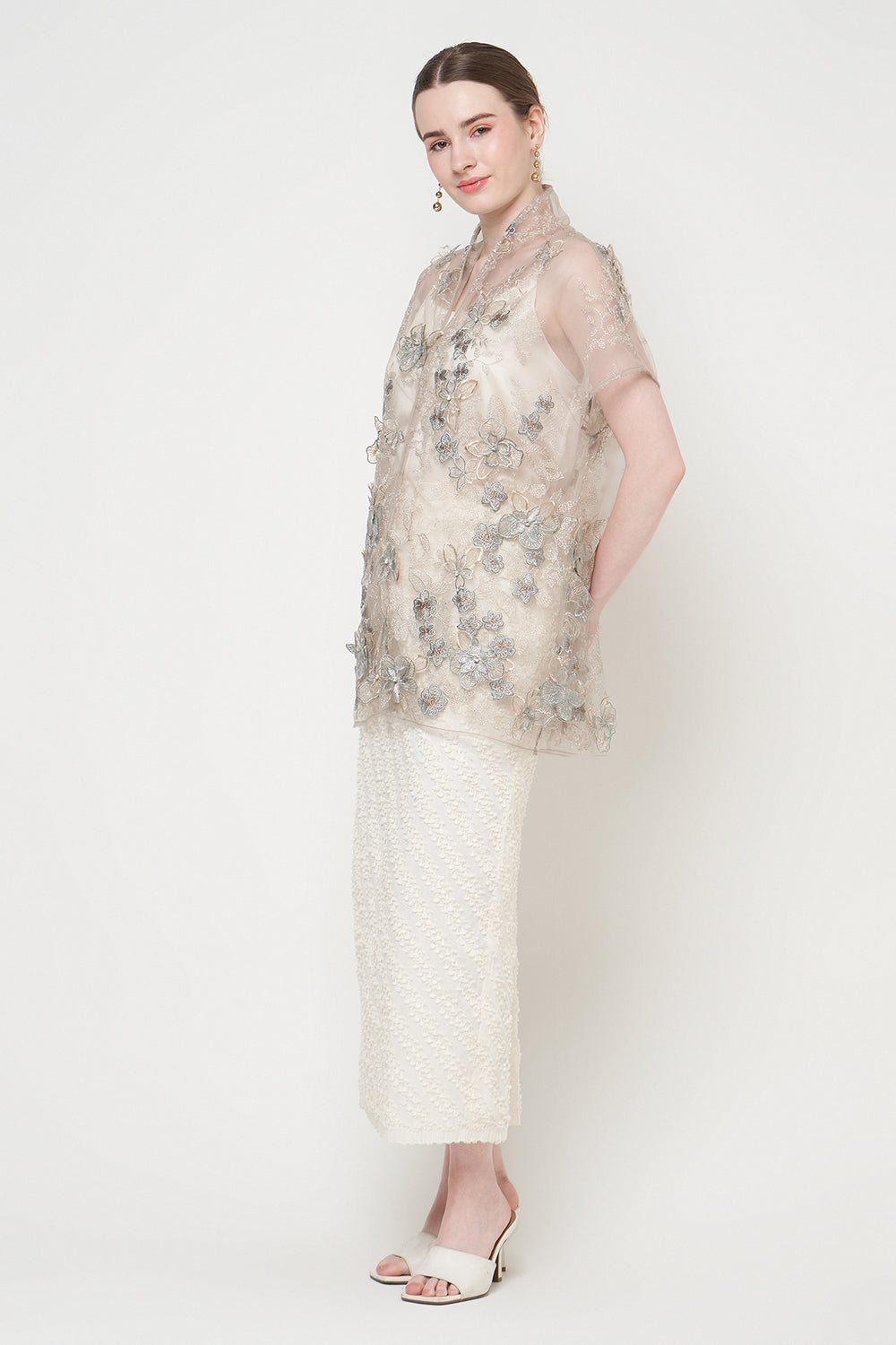 Risha Top in Moss Green