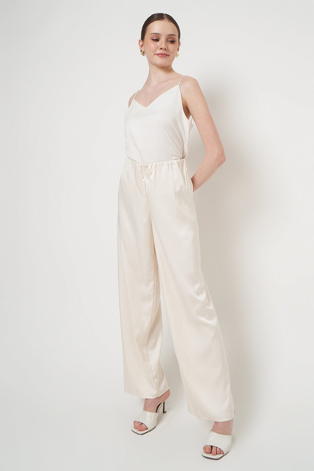 Isaura Pants in Ivory