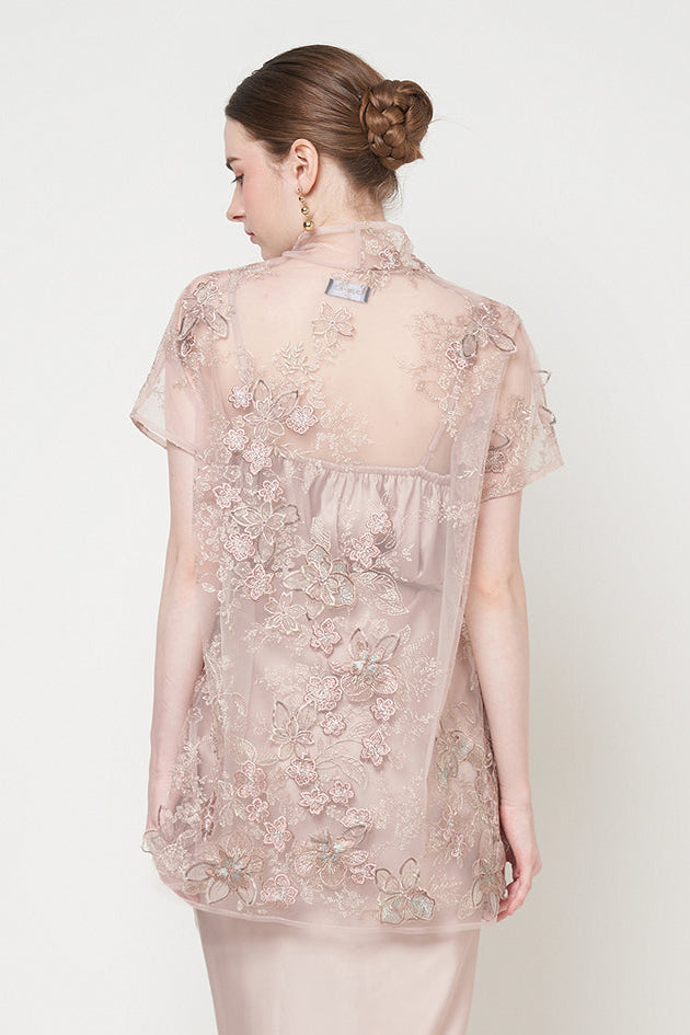 Risha Top in Dusty Rose