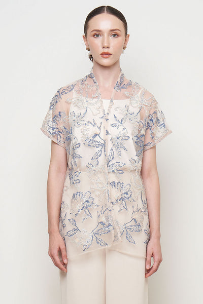 Eletha Top in Blue