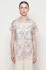 Eletha Top in Blue