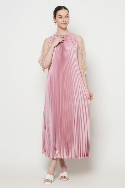 Vilana Dress in Dusty Pink