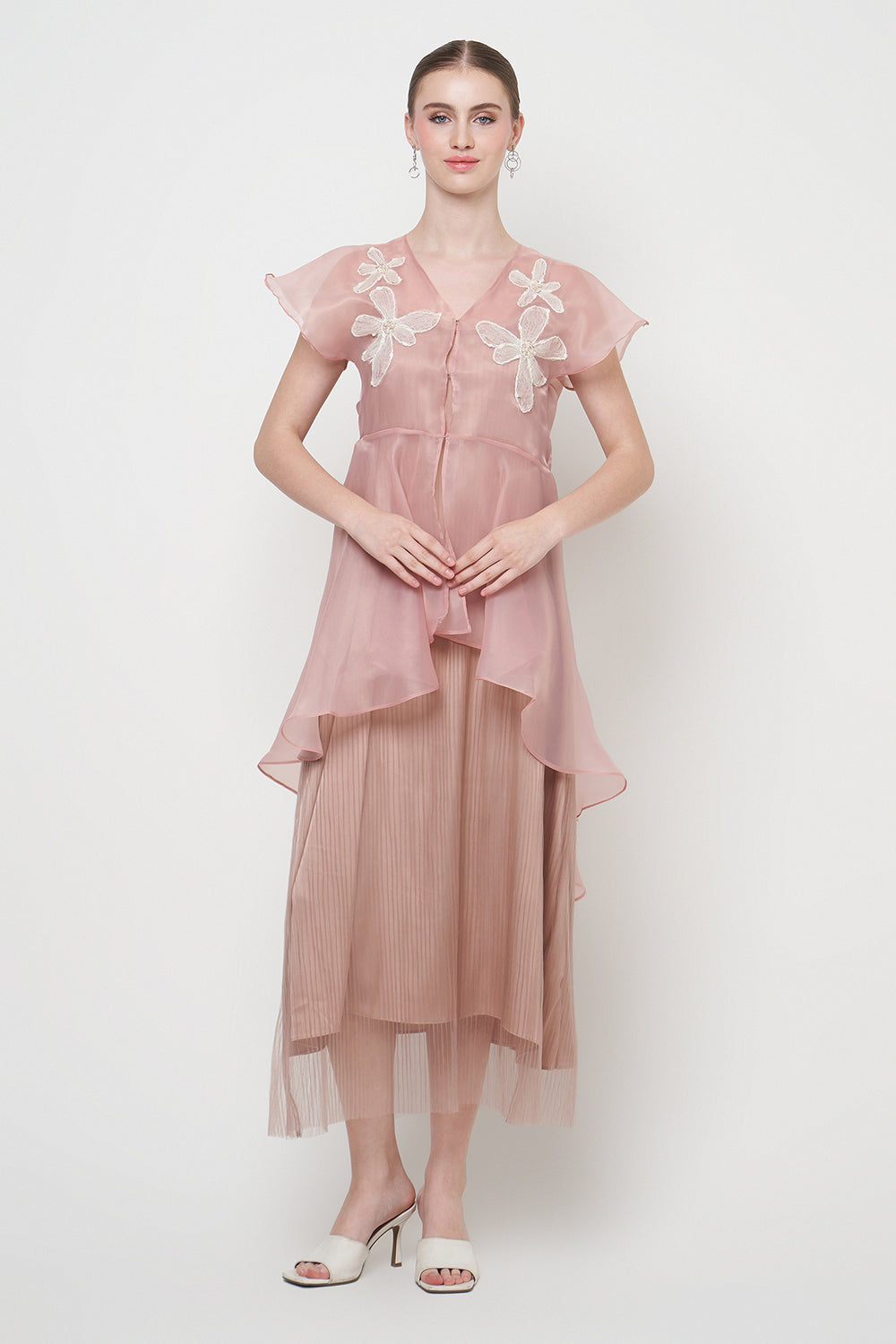 Helena Dress in Pink