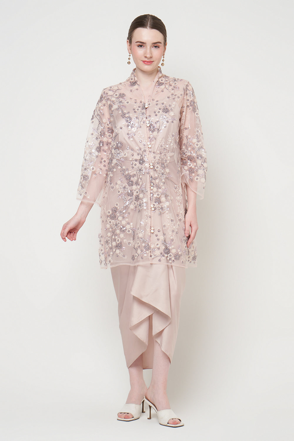 Rehana Top in Soft Pink