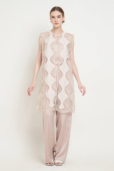 Paulina Outer Top in Blush Pink